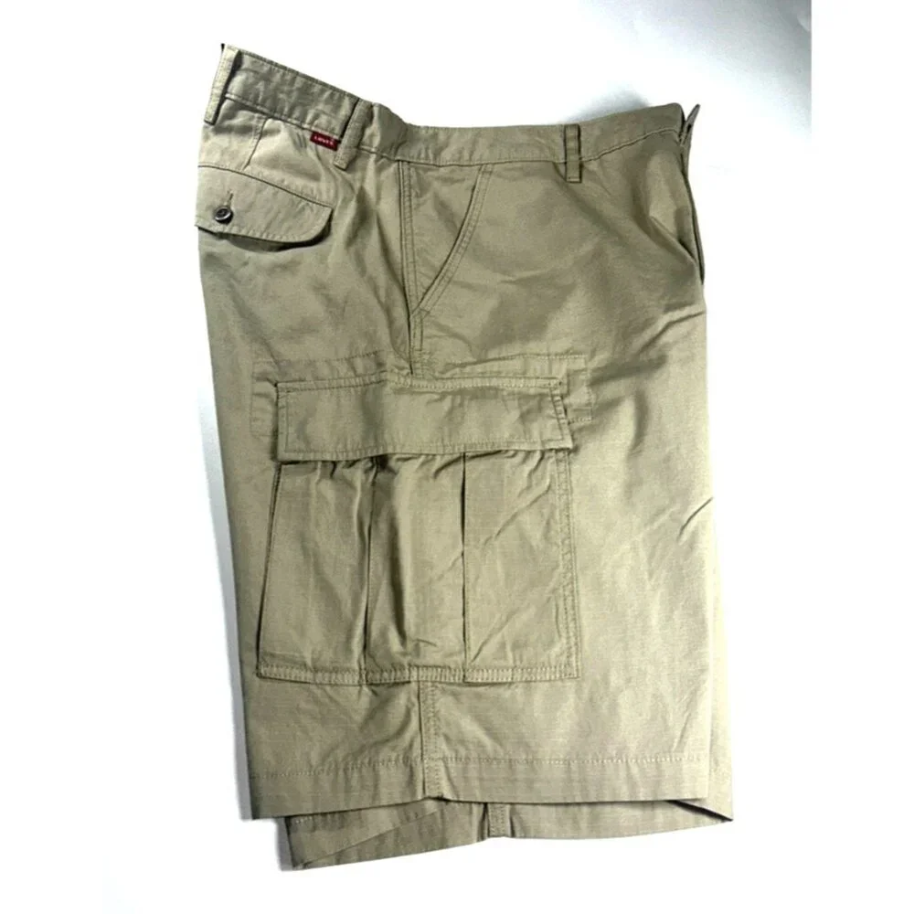 Levi's‎ Men's Carrier Cargo Shorts Size 40 Khaki Utility Casual True Chino NWT